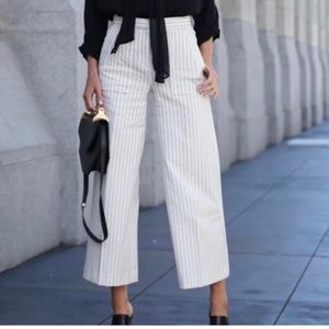 Lauren Jean Company Striped Culottes
